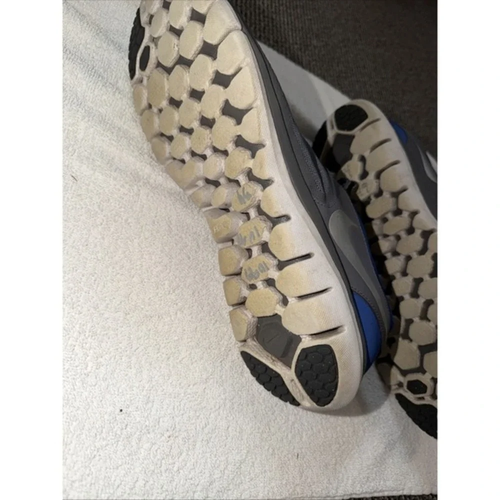 Size 15 - Nike Flex 2014 Run Mens Midnight Navy Silver‎          1733